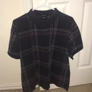 Men’s dark blue nautica polo